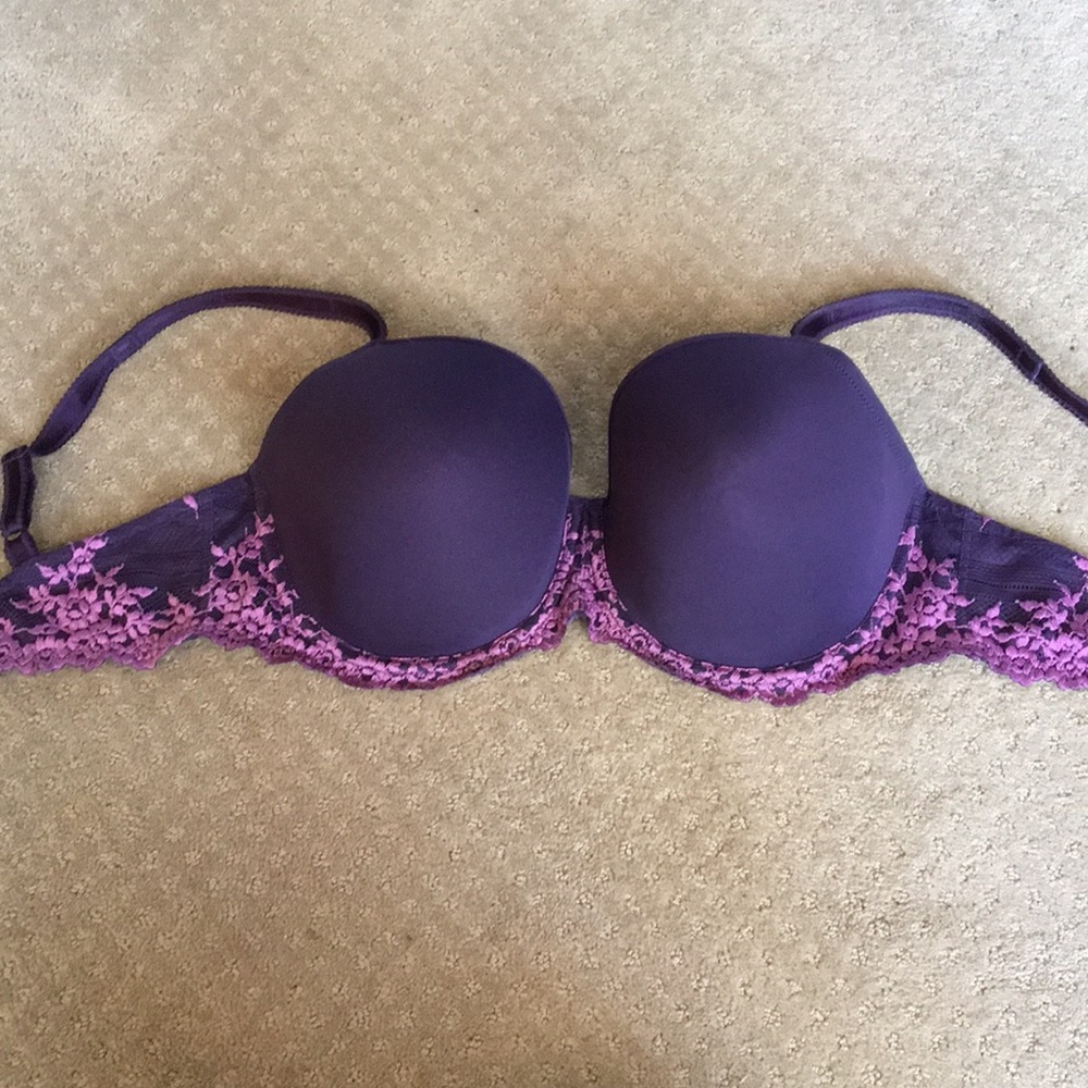 Purple Wacoal T-shirt bra 36DDD